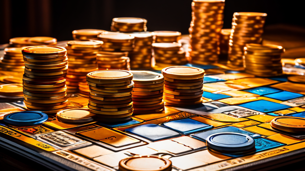 게임판의 위치가 바뀌어도 데이터인 칩은 그대로 유지되는 모습을 통해 데이터베이스 동기화의 핵심 원리인 데이터 일관성을 비유적으로 설명하는 그림입니다.