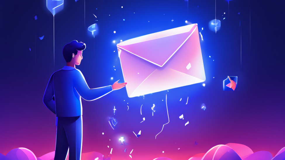 텔레그램 구독 혜택을 앞에 두고 심리적 장벽 때문에 망설이는 사용자를 묘사하는 그림.