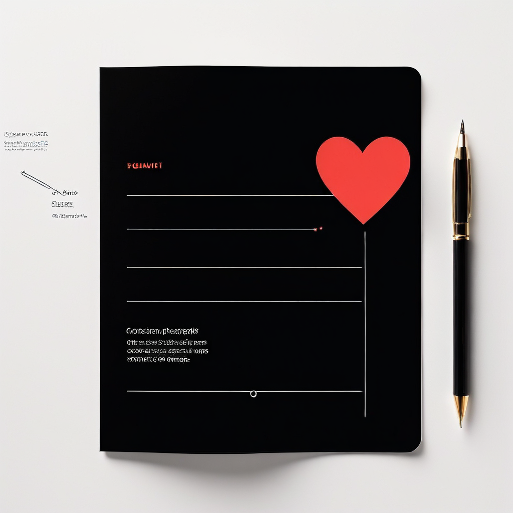 개인의 주관적인 감정에 기반한 의견을 상징하는 하트와, 객관적인 사실과 데이터를 의미하는 체크리스트를 명확하게 분리하여 정보의 옳고 그름을 판단하는 기준을 설명하는 이미지.