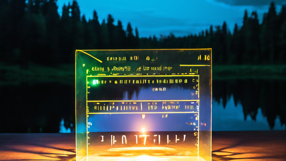 오래된 긍정적 온라인 리뷰가 사실은 소비자를 유인하는 숨겨진 함정일 수 있다는 정보의 이중성을 상징적으로 보여주는 이미지입니다.