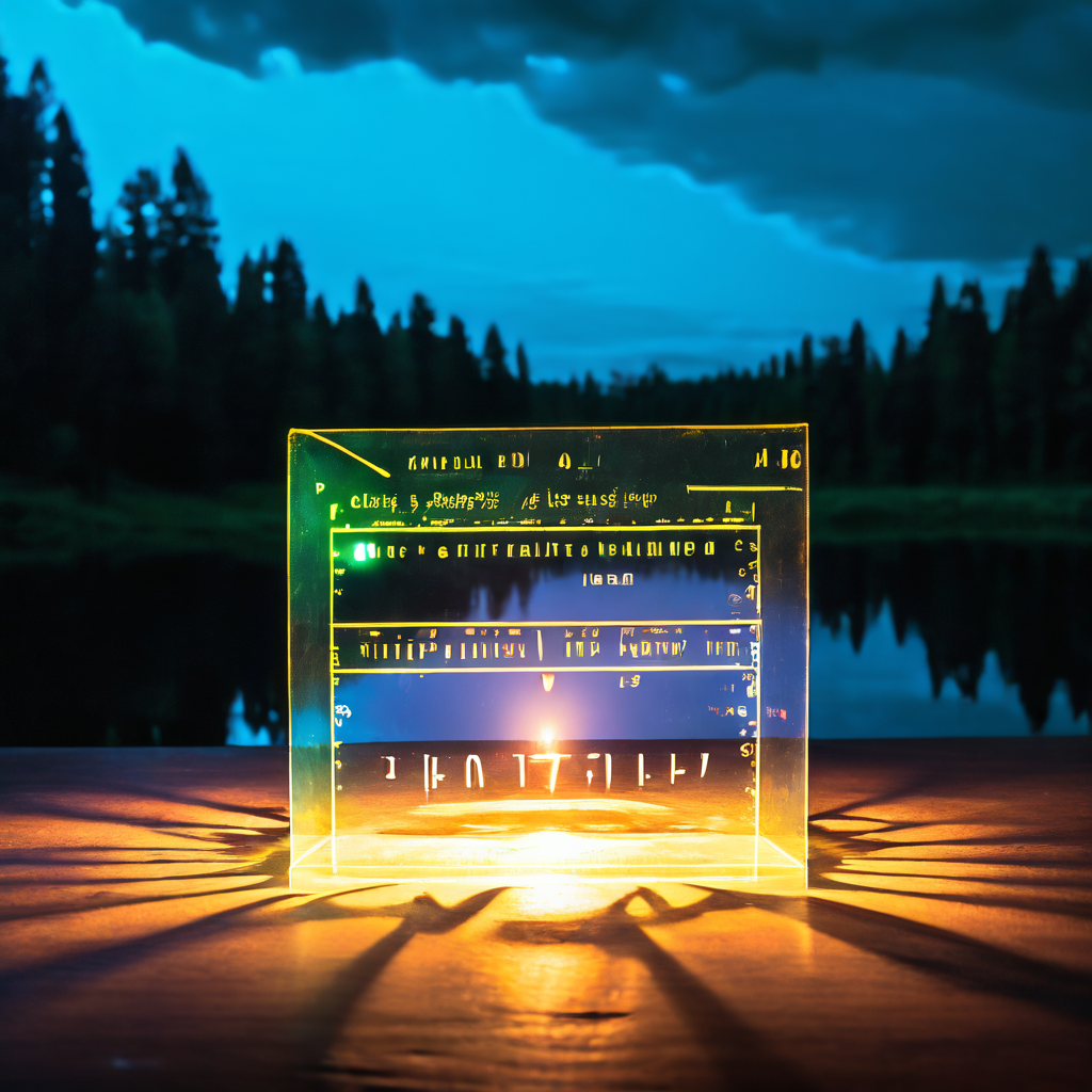 오래된 긍정적 온라인 리뷰가 사실은 소비자를 유인하는 숨겨진 함정일 수 있다는 정보의 이중성을 상징적으로 보여주는 이미지입니다.