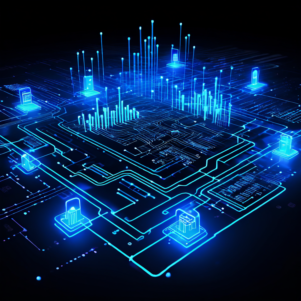 디지털 핑거프린팅 기술을 활용한 플랫폼 비즈니스의 사용자 추적 전략을 설명하는 이미지. 중앙의 디지털 지문에서 각 사용자로 데이터가 연결되는 과정을 통해 분석 원리를 시각적으로 보여줍니다.