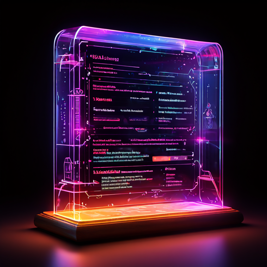 투명하게 시각화된 활동 기록 로그가 견고한 방패 역할을 하며, 강화된 온라인 신뢰와 보안의 새로운 기준을 제시하는 개념을 설명하는 이미지.