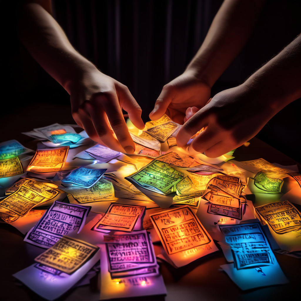 진품 리뷰와 가짜 리뷰를 구분하는 과정을 상징적으로 보여주며, 온라인 비즈니스에서 신뢰할 수 있는 고객 후기 관리의 중요성을 강조하는 이미지입니다.