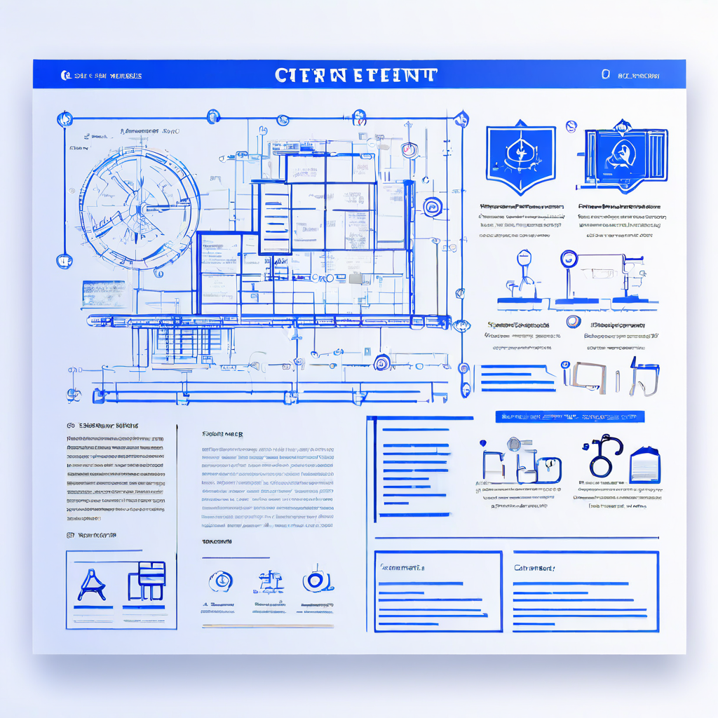 RNG 인증 심사관의 관점에서 분석된 웹사이트 설계도로, 사용자 경험을 고려한 체계적인 디자인 레이아웃과 메뉴 구조를 상세히 보여줍니다.