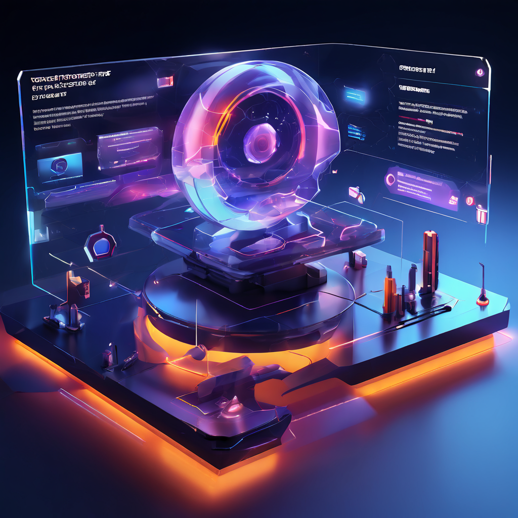Operator monitoring abstract digital table state logs and support pressure indicators on futuristic screens in a premium SaaS...