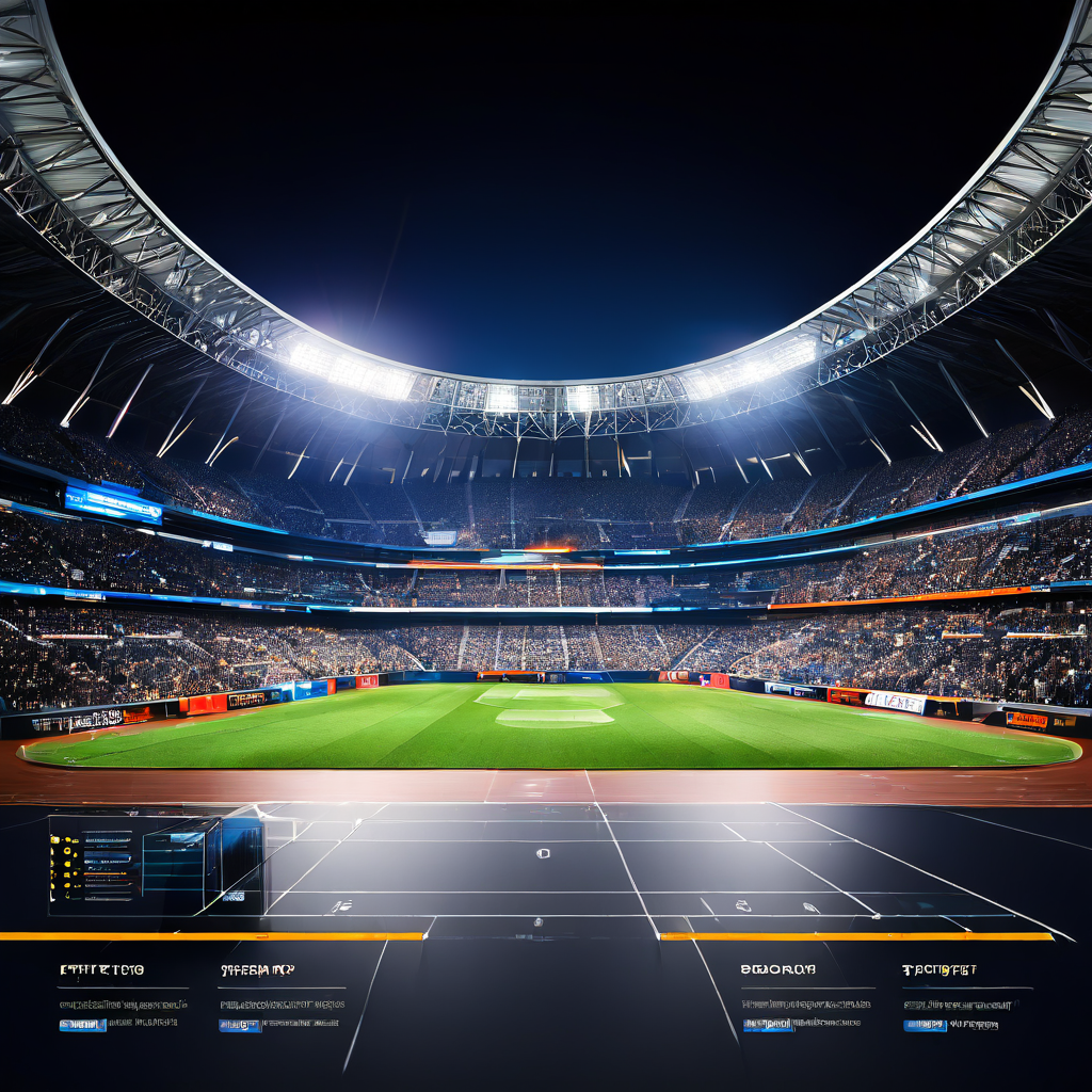 A documentary-style photograph of a professional sports betting monitoring desk, showing a blurred laptop screen on the left and a