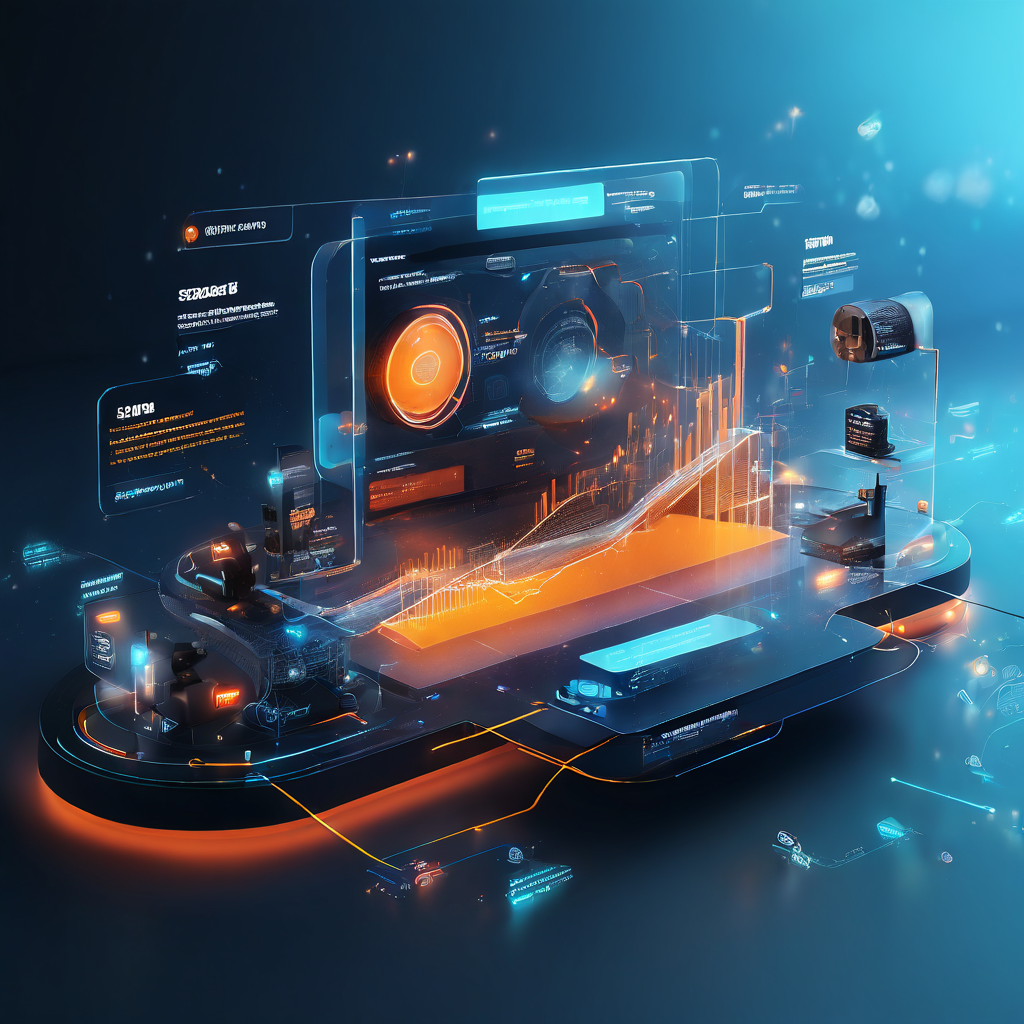 Digital platform showing dynamic data timing and record update layers in a secure online service environment.