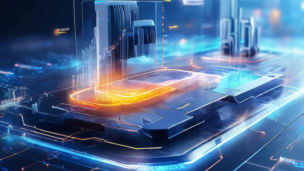 Close-up digital dashboard showing session pace as a surface signal with layered interface glow and secure data flow.