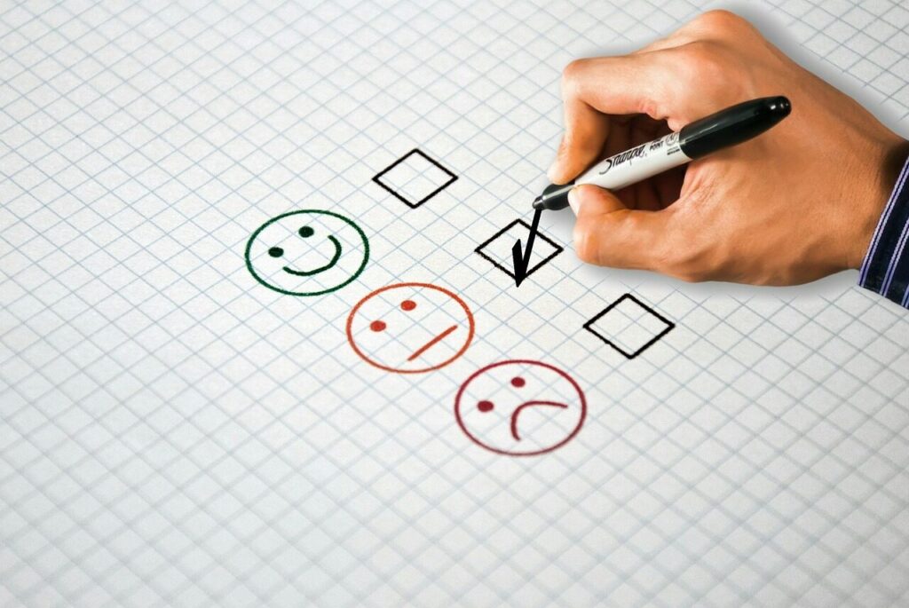 Public opinion poll represented by voting choices and survey data.